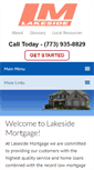 Mobile Screenshot of lakesidemortgage.net